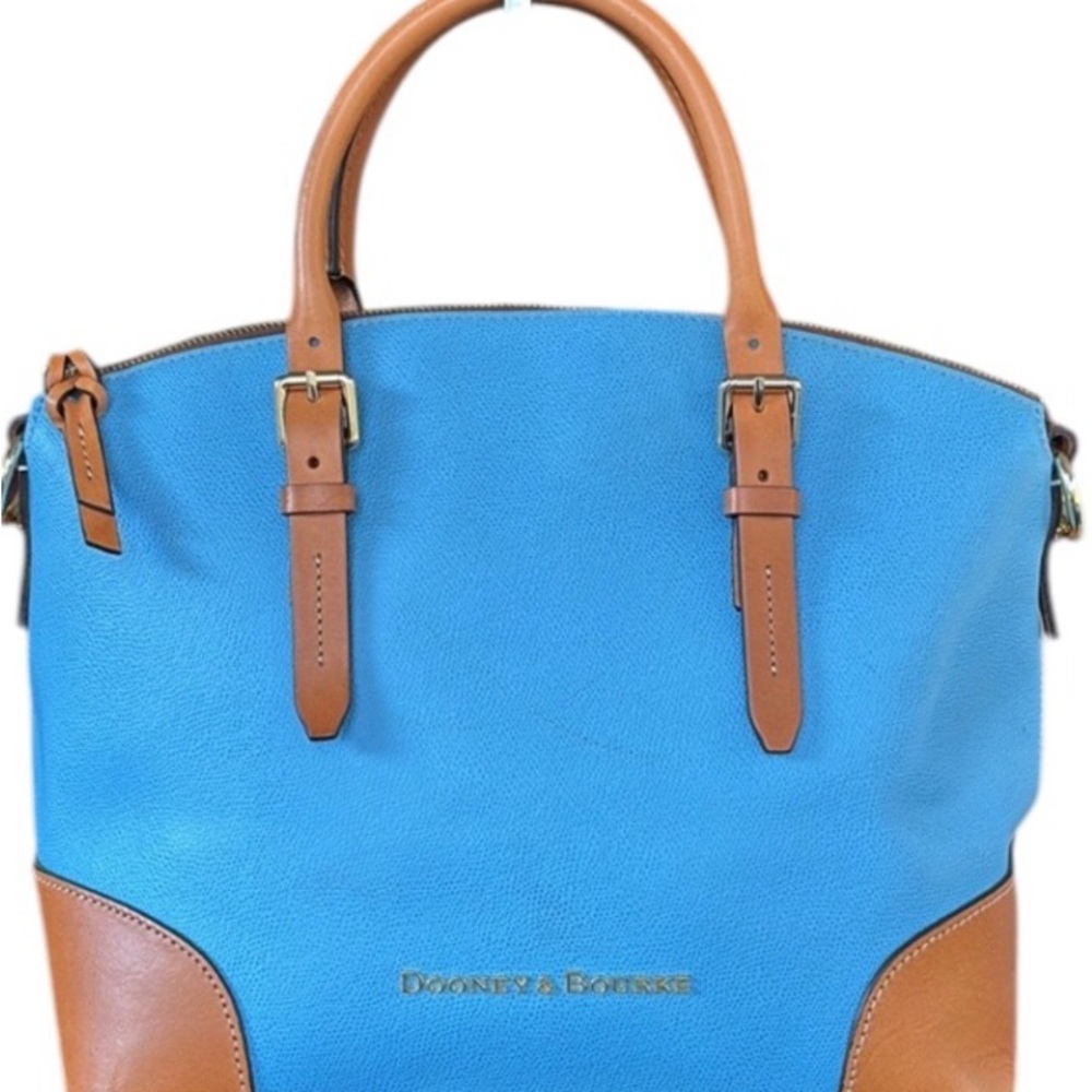 Dooney & Bourke Claremont Dover Satchel Like New With Long Strap and D rings